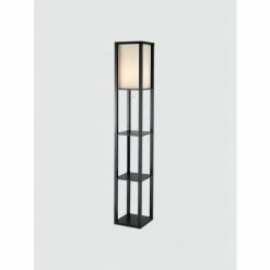 Adesso Titan Tall Shelf Floor Lamp Lighting & Mirrors