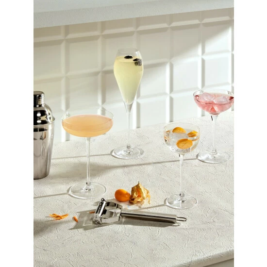 NUDE Glass Terroir Coupe Glasses Set Of 2 Barware 3 NUDE Glass Terroir Coupe Glasses Set Of 2 Barware - Image 3