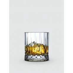 Adesso Shop 17 NUDE Glass Wayne Single Old Fashioned Glasses Set Of 4 Barware