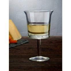 NUDE Glass Jour White Wine Glass, Set Of 2 Drinkware -Adesso Shop unnamed file 1057
