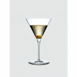 NUDE Glass Dimple Martini Glass, Set Of 2 Drinkware