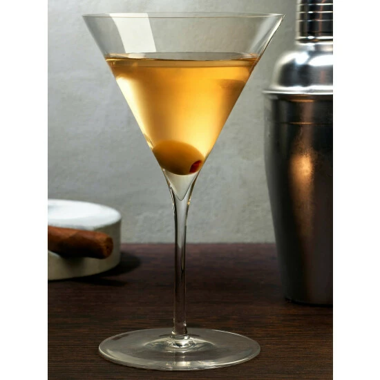 NUDE Glass Dimple Martini Glass, Set Of 2 Drinkware 2 NUDE Glass Dimple Martini Glass, Set Of 2 Drinkware - Image 2