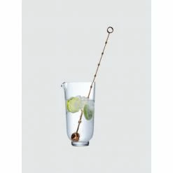 NUDE Glass Hepburn Mixing Glass With Metal Stirrer Tools & Accessories