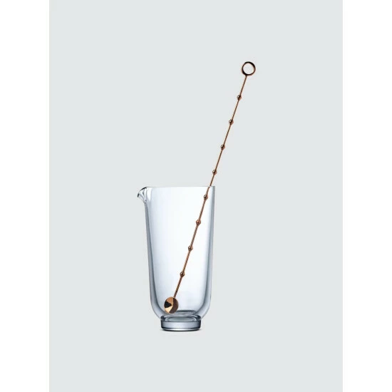 NUDE Glass Hepburn Mixing Glass With Metal Stirrer Tools & Accessories 2 NUDE Glass Hepburn Mixing Glass With Metal Stirrer Tools & Accessories - Image 2