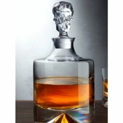 NUDE Glass Shade Whisky Bottle Barware