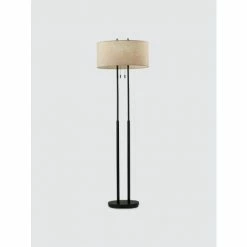 Adesso Duet Floor Lamp Lighting & Mirrors