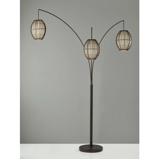 Adesso Maui Arc Lamp Lighting & Mirrors 2 Adesso Maui Arc Lamp Lighting & Mirrors - Image 2