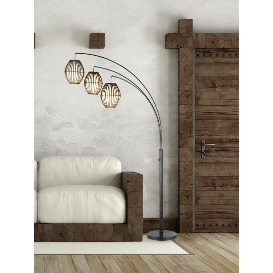 Adesso Maui Arc Lamp Lighting & Mirrors 3 Adesso Maui Arc Lamp Lighting & Mirrors - Image 3