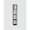 Adesso Wright Shelf Floor Lamp Lighting & Mirrors