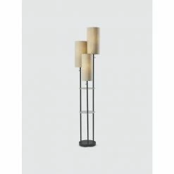 Adesso Trio Shelf Floor Lamp Lighting & Mirrors