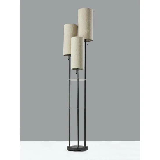 Adesso Trio Shelf Floor Lamp Lighting & Mirrors 2 Adesso Trio Shelf Floor Lamp Lighting & Mirrors - Image 2