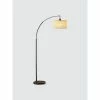 Simplee Adesso Burlap Arc Lamp Lighting & Mirrors