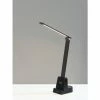 Simplee Adesso Cody LED Wireless Charging Desk Lamp W/ Smart Switch Lighting & Mirrors