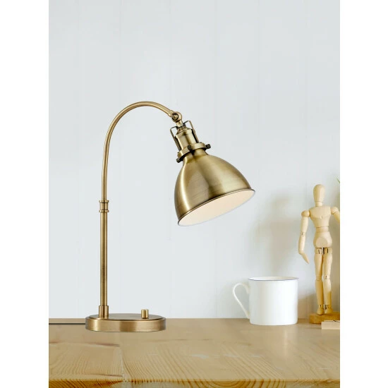 Simplee Adesso Abbott Desk Lamp Lighting & Mirrors 2 Simplee Adesso Abbott Desk Lamp Lighting & Mirrors - Image 2