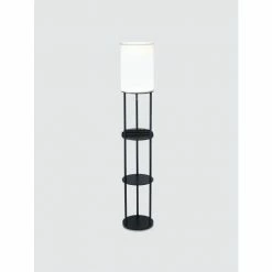 Adesso Charging Station Shelf Floor Lamp Lighting & Mirrors