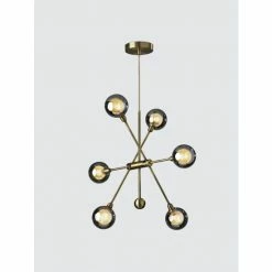 Adesso Starling LED 6-Light Chandelier Lighting & Mirrors