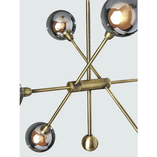Adesso Starling LED 6-Light Chandelier Lighting & Mirrors 8 Adesso Starling LED 6-Light Chandelier Lighting & Mirrors - Image 8