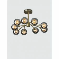 Adesso Starling LED Flush Mount Chandelier Lighting & Mirrors -Adesso Shop unnamed file 637
