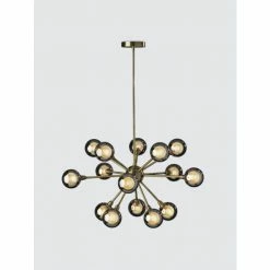 Adesso Starling LED 15-Light Chandelier Lighting & Mirrors