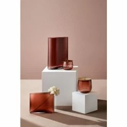 NUDE Glass Beret Storage Box With Brass Lid Decorative Accents -Adesso Shop unnamed file 659