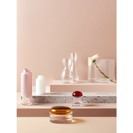 NUDE Glass Ecrin Lidded Vessel Storage & Organization 2 NUDE Glass Ecrin Lidded Vessel Storage & Organization - Image 2