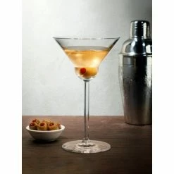 NUDE Glass Vintage Rounded Martini Glasses Set Of 2 Barware -Adesso Shop unnamed file 721