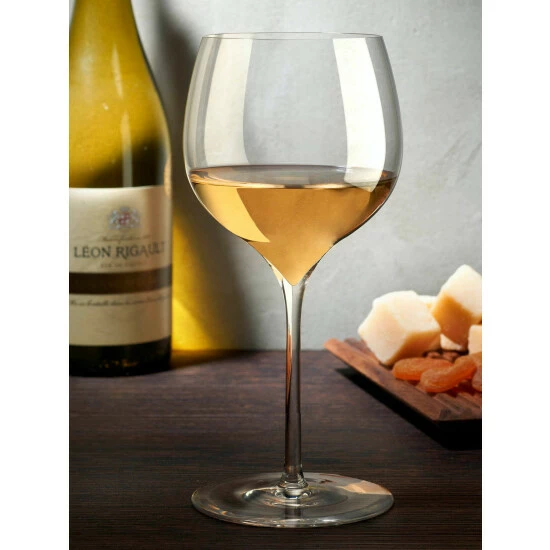 NUDE Glass Dimple Rich White Wine, Set Of 2 Drinkware 2 NUDE Glass Dimple Rich White Wine, Set Of 2 Drinkware - Image 2