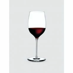 NUDE Glass Dimple Powerful Red Wine Glasses, Set Of 2 Drinkware