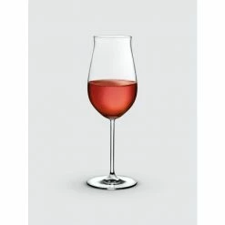 NUDE Glass Vintage Rose Wine Glasses Set Of 2 Barware