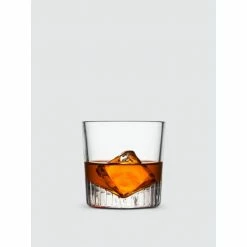 NUDE Glass Caldera Whiskey Glass, Set Of 4 Drinkware
