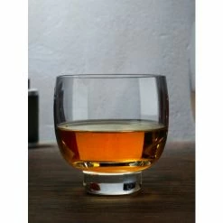 NUDE Glass Malt Whisky Glasses Set Of 2 Barware