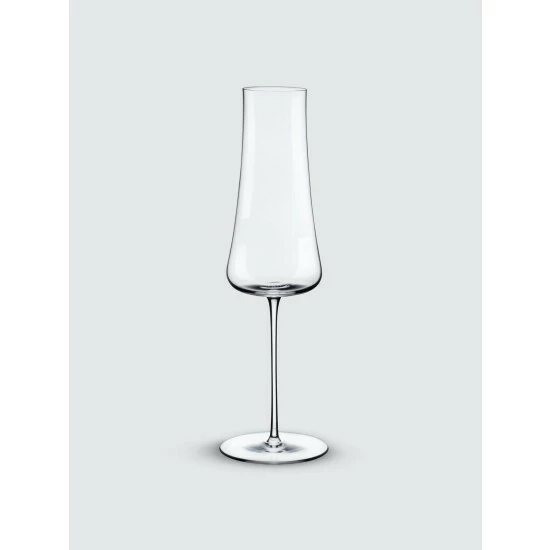 NUDE Glass Stem Zero Volcano Champagne Glass Barware 2 NUDE Glass Stem Zero Volcano Champagne Glass Barware - Image 2