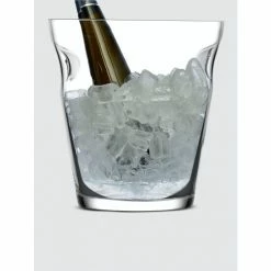 NUDE Glass Glacier Champagne Cooler Barware