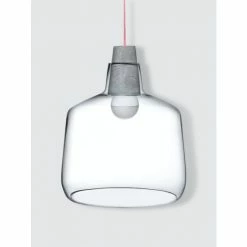 NUDE Glass Mono Lamp Decorative Accents