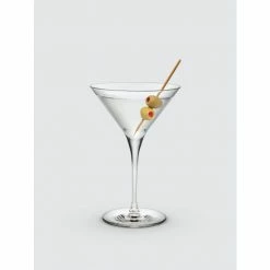 NUDE Glass Vintage Martini Glasses Set Of 2 Barware