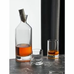 NUDE Glass Alba Whiskey Carafe Drinkware -Adesso Shop unnamed file 963