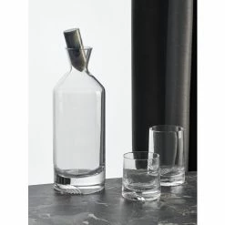 NUDE Glass Alba Whiskey Carafe Drinkware -Adesso Shop unnamed file 964