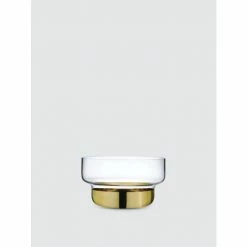 NUDE Glass Contour Bowl Decorative Accents