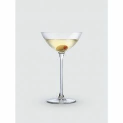 NUDE Glass Savage Coupetini Glasses Set Of 2 Barware