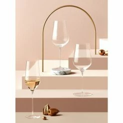 NUDE Glass Stem Zero Trio Red Wine Glass Drinkware -Adesso Shop unnamed file 995